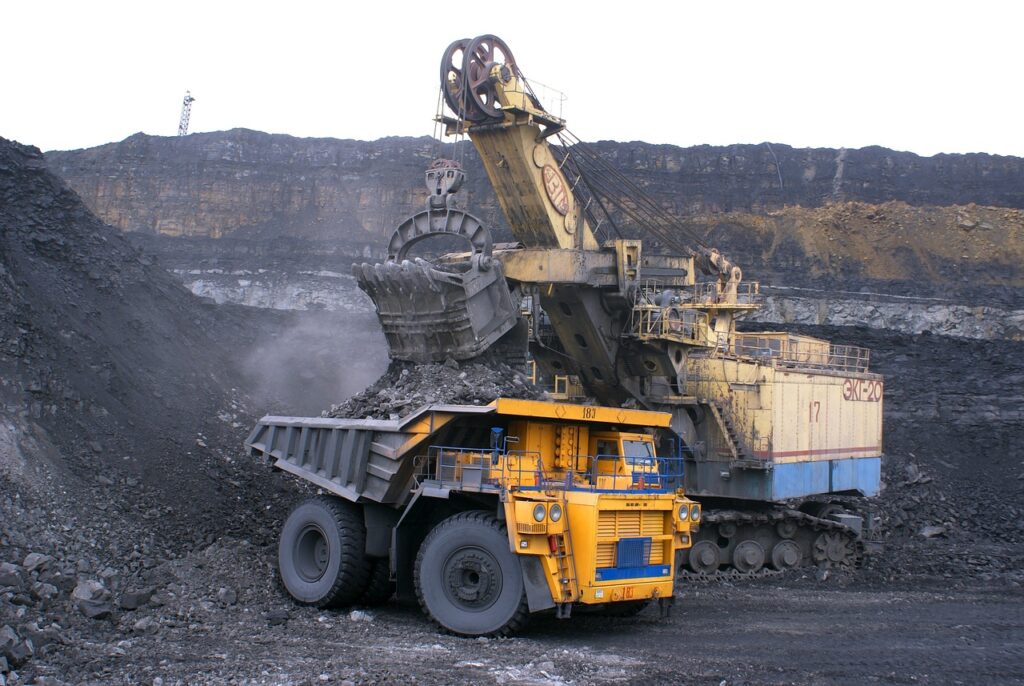 coal mining in India 